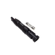 Roam Gear 15A MC4 inline fuse holder viewed from the left with a spare fuse.