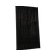 Roam Gear 160W 12V slimline black glass solar panel front angled view showing the narrow frame and solar cells.