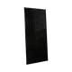 Roam Gear 200W 12V black glass solar panel front angled view showing the 30mm frame and solar cells.
