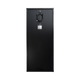 Roam Gear 200W 12V black glass solar panel rear view with a junction box and coiled positive and negative leads.