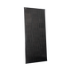 Roam Gear 200W 12V slimline black glass solar panel with 20mm frame in an angled front view.