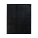 Roam Gear 200W 12V slimline square black glass solar panel front view showing the solar cells and 20mm frame.