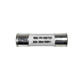 Roam Gear 20A MC4 inline replacement fuse front view with printed specifications on the white body.