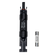Roam Gear 25A MC4 inline fuse holder viewed from above with a spare fuse beside it.