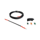Roam Gear 2m fused lead kit with Midi fuse holder and 20A, 30A and 40A fuses in an angled layout.