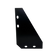 Roam Gear Black Solar Bracing Plates angled top view with four mounting holes.