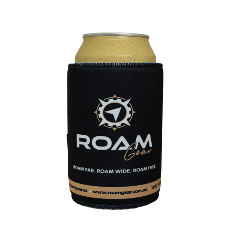 Roam Gear Magnetic "Live The Roam Life" Stubby Cooler