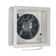 TRA 12V electric side vent roof hatch angled interior view with clear fan blades and a control panel.