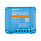 Victron SmartSolar MPPT 75/10 Bluetooth solar controller top view with label, status lights and terminals.