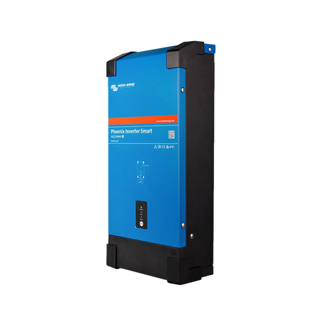 Victron 2000W 12V Smart Phoenix Bluetooth inverter in a front-right angled view.