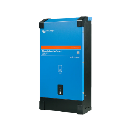 Victron 3000W 12V Smart Phoenix Bluetooth inverter in a front-right angled view.
