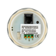 Rear view of the Victron BMV-712 battery monitor with data socket, wiring terminals and product label.