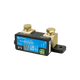 Victron SmartShunt 300A Bluetooth battery monitor in a front-right angled view with brass terminals.